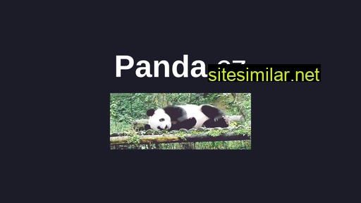 Panda similar sites