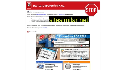 panta-pyrotechnik.cz alternative sites