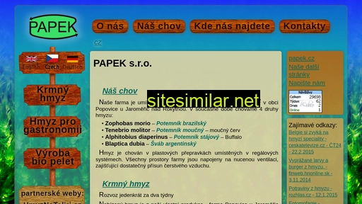 papek.cz alternative sites