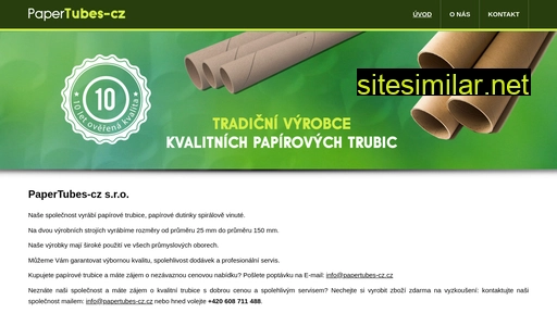 papertubes-cz.cz alternative sites