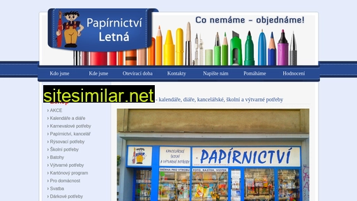 papirnictviletna.cz alternative sites