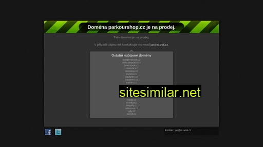 parkourshop.cz alternative sites
