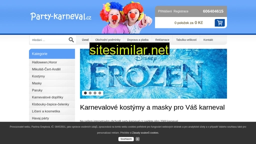 party-karneval.cz alternative sites
