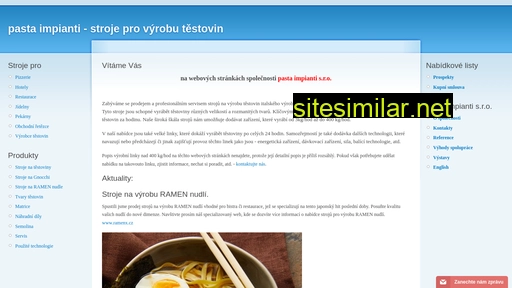 pastaimpianti.cz alternative sites