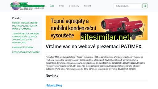 patimex-ots.cz alternative sites