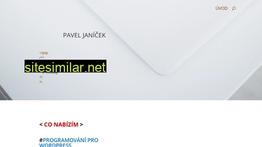 paveljanicek.cz alternative sites