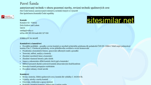 pavelsanda.cz alternative sites