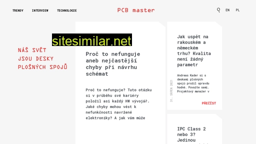 pcbmaster.cz alternative sites