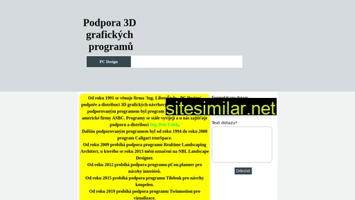 pcdesign.cz alternative sites
