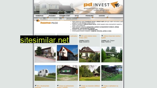 pdinvest.cz alternative sites