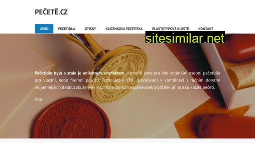 pecete.cz alternative sites