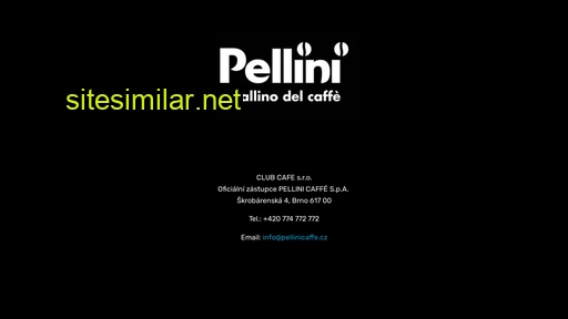 pellinicaffe.cz alternative sites