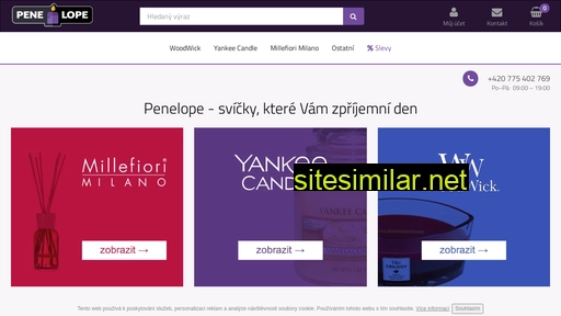 penelope.cz alternative sites