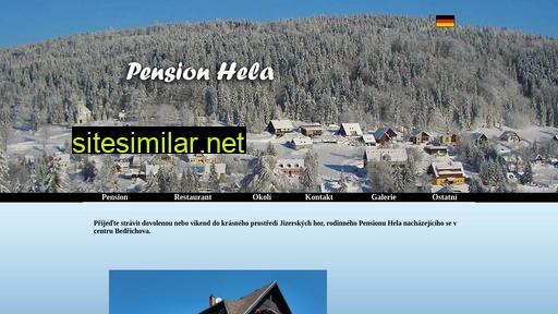 pensionhela.cz alternative sites