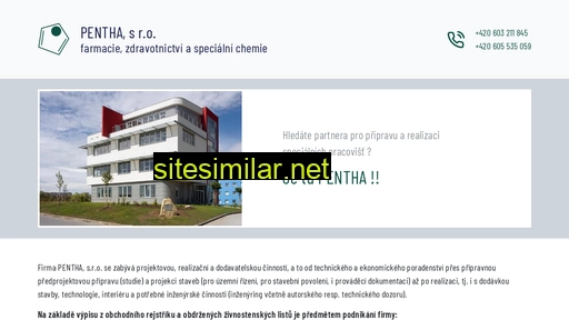 pentha.cz alternative sites