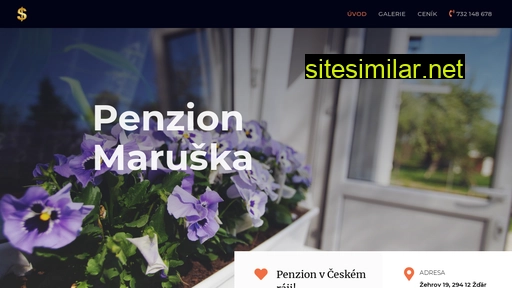 penzion-maruska.cz alternative sites