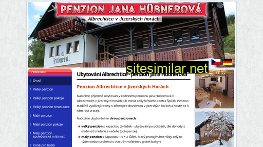 penzionhubnerova.cz alternative sites