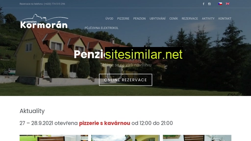 penzionkormoran.cz alternative sites