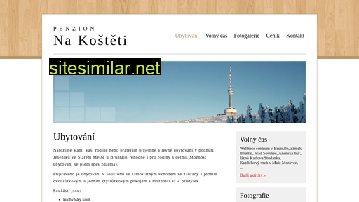 penzionnakosteti.cz alternative sites