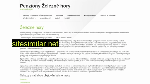penzionoudolen.cz alternative sites