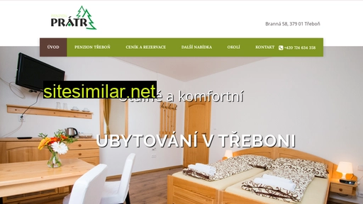 penzionpratr.cz alternative sites