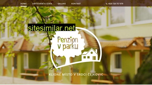 penzionvparku.cz alternative sites