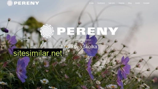 pereny.cz alternative sites