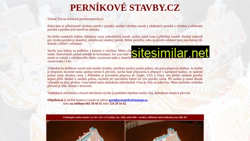 pernikovestavby.cz alternative sites