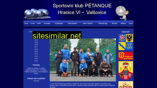 petanquevalsovice.cz alternative sites