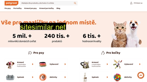 petgroot.cz alternative sites