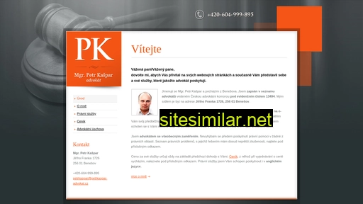 Petrkaspar-advokat similar sites