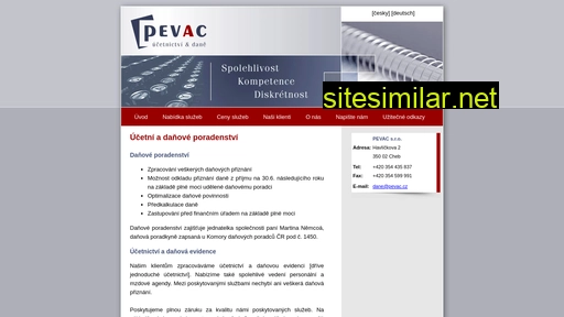 pevac.cz alternative sites
