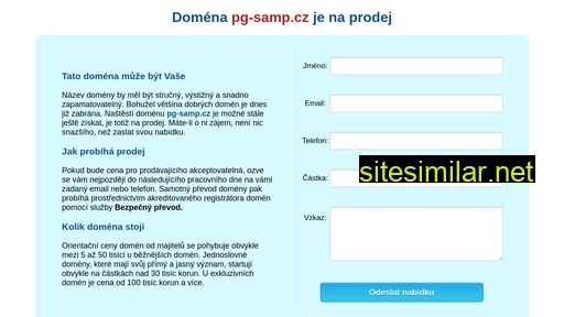 pg-samp.cz alternative sites