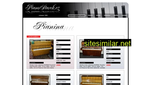 pianostarek.cz alternative sites