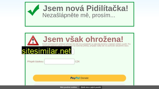 pidilitacka.cz alternative sites