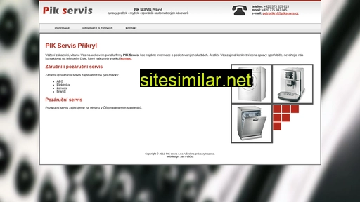 pikservis.cz alternative sites