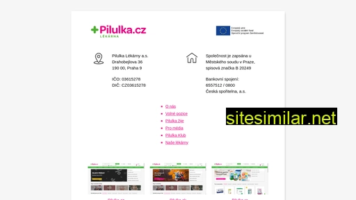 pilulka-lekarny.cz alternative sites