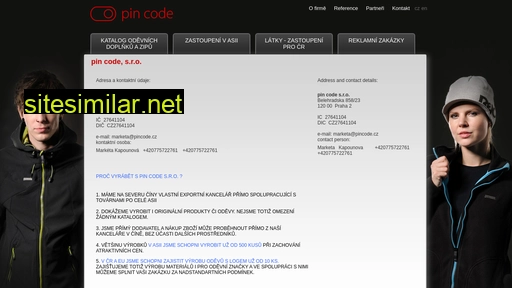 pincode.cz alternative sites