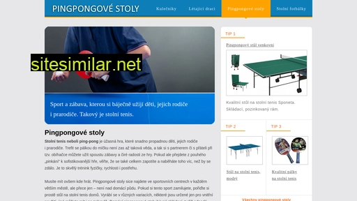 pingpongovestoly.cz alternative sites