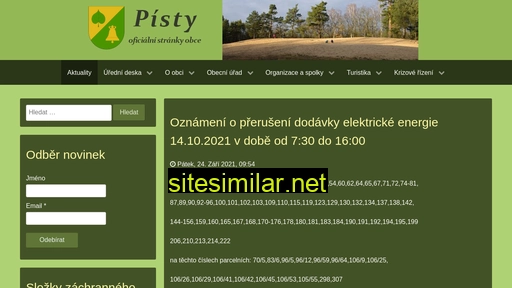 Pisty-nb similar sites