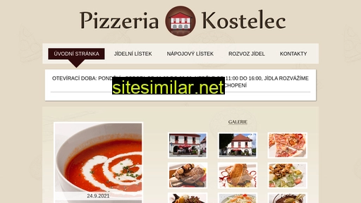 Pizzakostelec similar sites