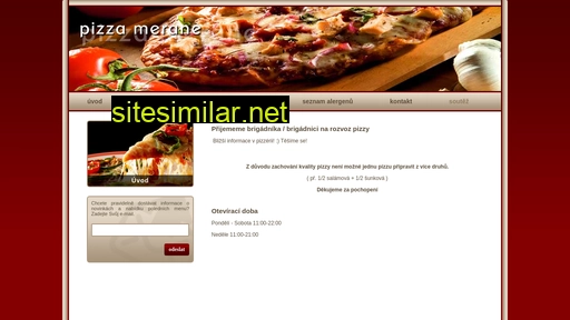pizzamerane.cz alternative sites