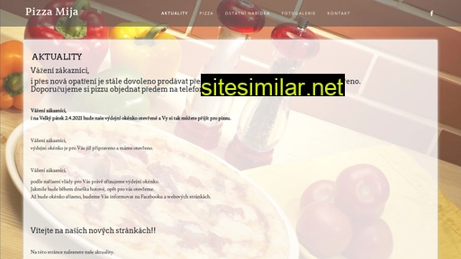 pizzamija.cz alternative sites