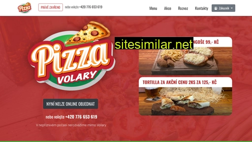 pizzavolary.cz alternative sites