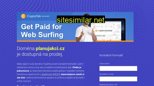 planujakci.cz alternative sites