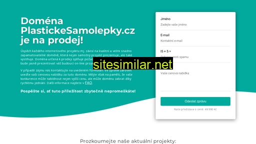 plastickesamolepky.cz alternative sites