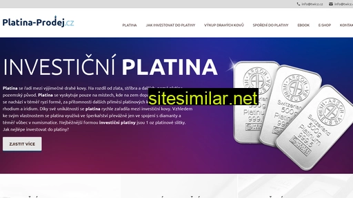 Platina-prodej similar sites