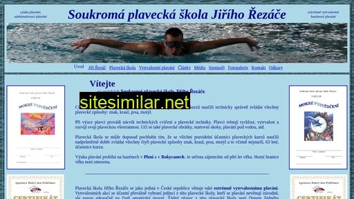 plavani-rezac.cz alternative sites