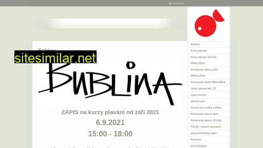 plavanibublina.cz alternative sites