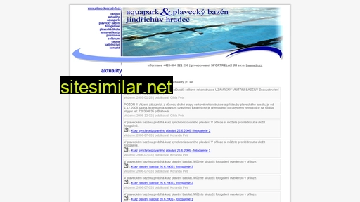 plaveckyareal-jh.cz alternative sites